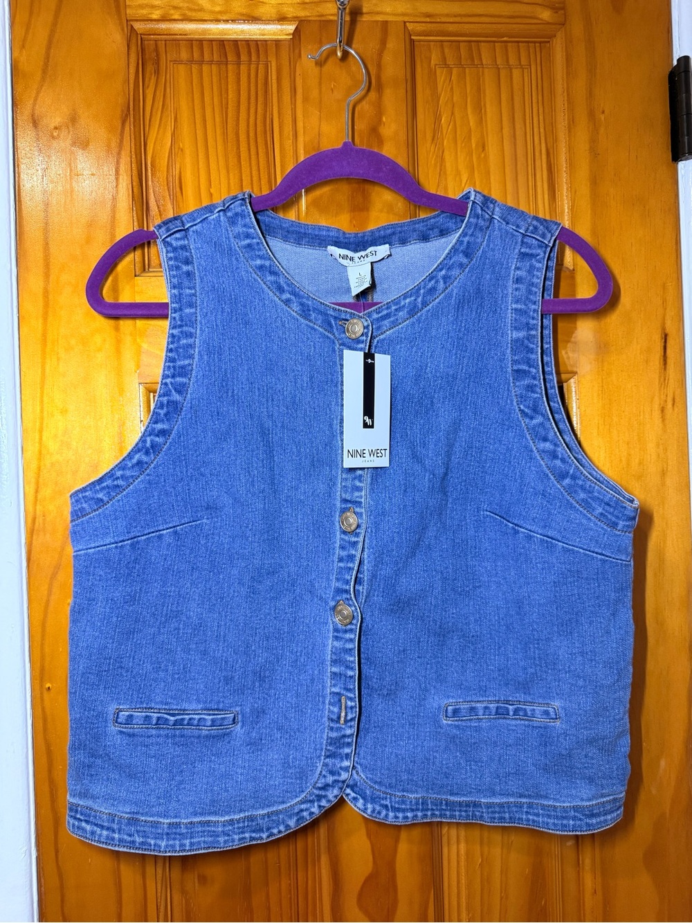Nine West Women’s Denim Vest